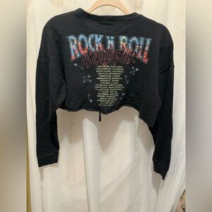 Rock Rose Couture Concert Cropped Sweater